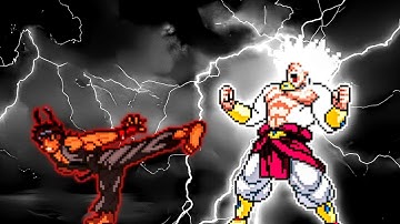 Ryu V3 OP (New) VS Limit Break Broly SSJ4 OP in Mugen