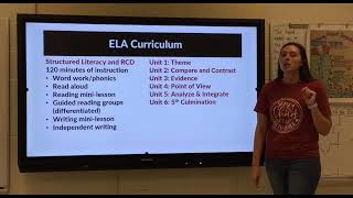 Fifth Grade Curriculum Night Video
