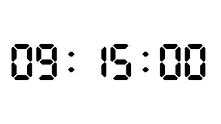 9 Hour 15 Minutes Timer | White Screen With Silent Focus | NX