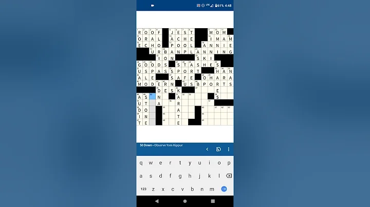 Solving the USA Today Crossword ★ 04/19/2022 (Tuesday puzzle) ★ "Up Ahead"