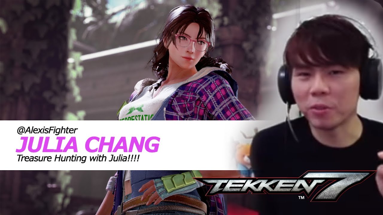 Tekken 7 - Treasure hunt with Julia Chang :3