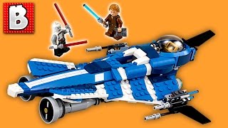 Lego Star Wars Anakin's Custom Jedi Starfighter Set 75087 | Unbox Build Time Lapse Review