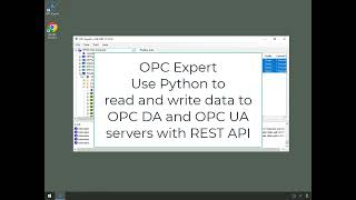 OPC Expert read and write using REST API and Python