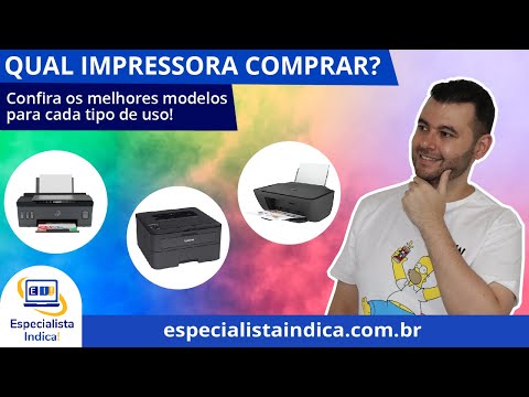 Vídeo: Como Comprar Uma Impressora Barato