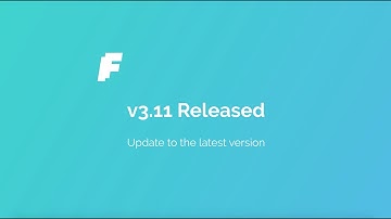 Faraday v3.11 ready to go!