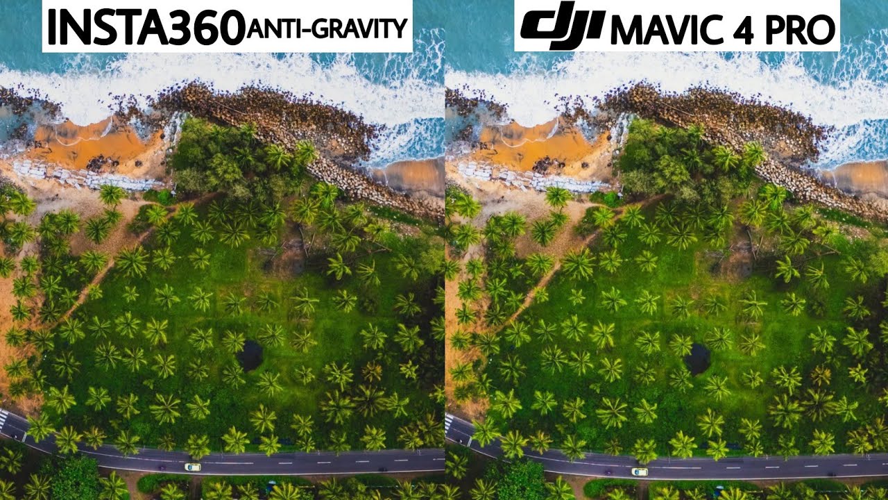 INSTA360 ANTIGRAVITY VS DJI MAVIC 4 PRO Camera Test Comparison - YouTube