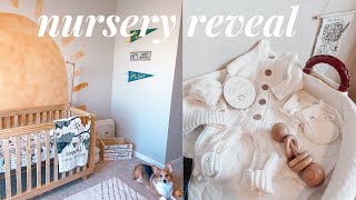 NURSERY ROOM TOUR - National park & travel themed nursery