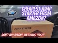 Cheapest jump starter from Amazon, I didn't expect what happened!!!