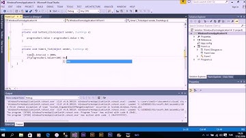C#(Csharp) Progressbar  Kullanımı (Yeni Başlayanlara)