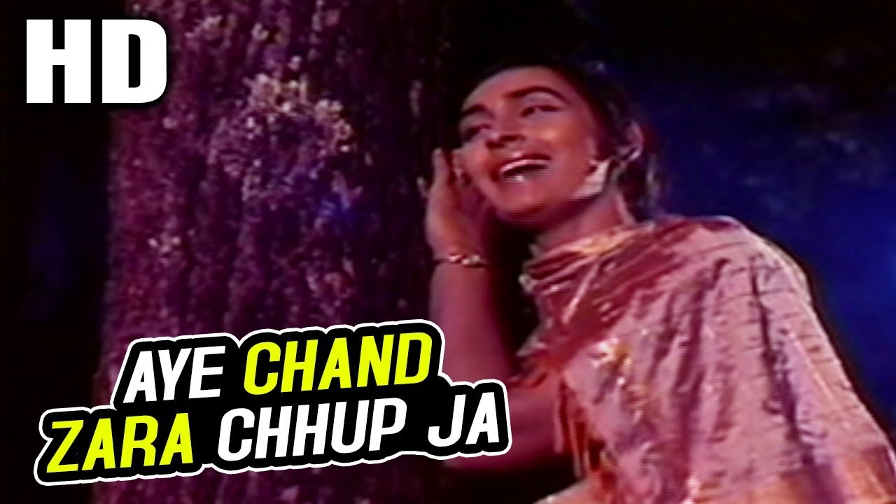 Aye Chand Zara Chhup Ja  Mohammed Rafi Asha Bhosle  Laat Saheb 1967 Songs  Nutan Shammi Kapoor