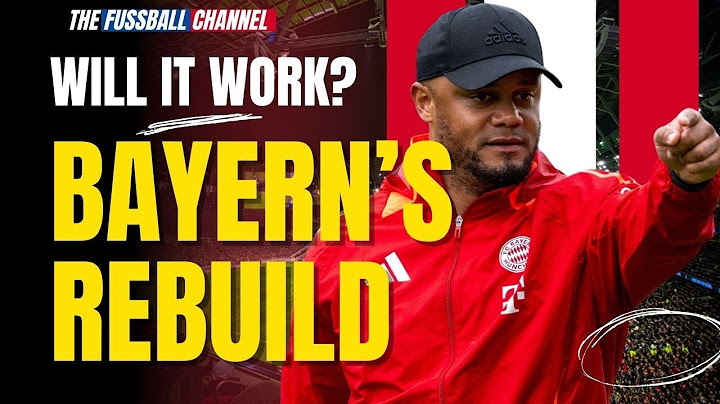 Will Bayern's Rebuild under Kompany work? #bayernmunich #kompany #bundesliga