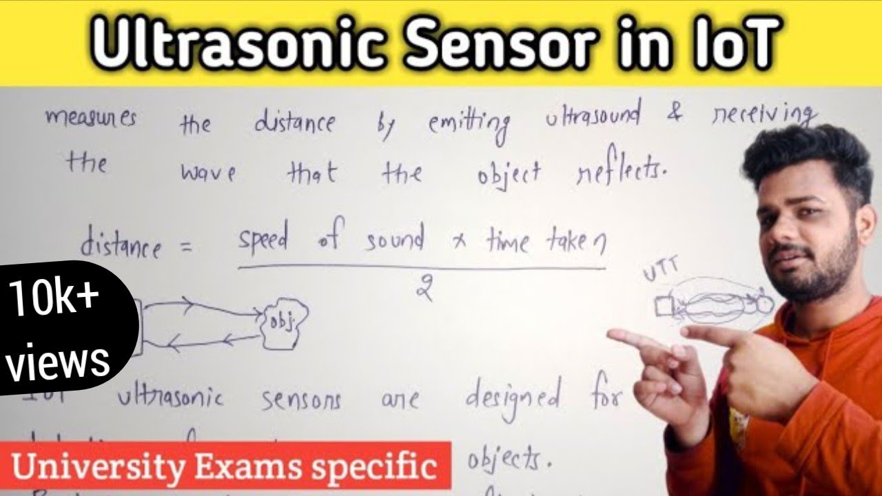 Ultrasonic Sensor in IOT complete video🔥 | Lec-17 | IoT Tutorial