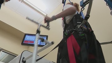 Robotic-assisted technology helping patients learn to walk again
