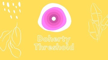 Wat is de Doherty Threshold Theorie? | UX Laws