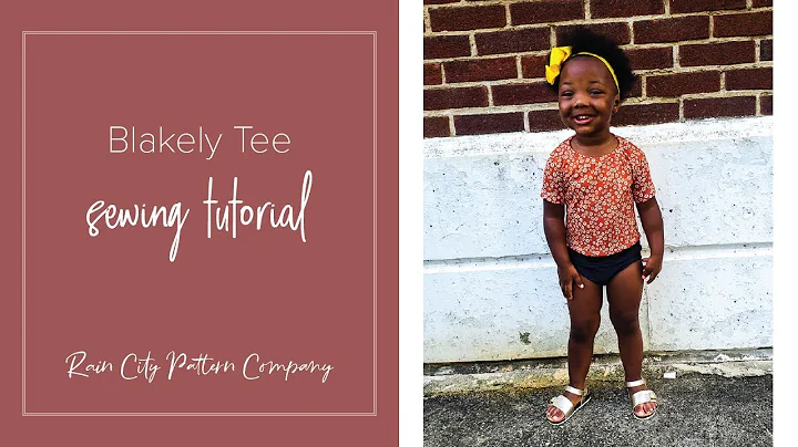 Blakely Tee Sewing Video