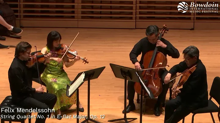Mendelssohn String Quartet in E-flat major Op. 12 - I. Adagio non troppo - Allegro non tardante