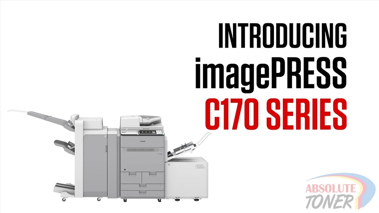 Canon imagePRESS C170 70PPM Versatile Performance for Professional Marketing Production Printer