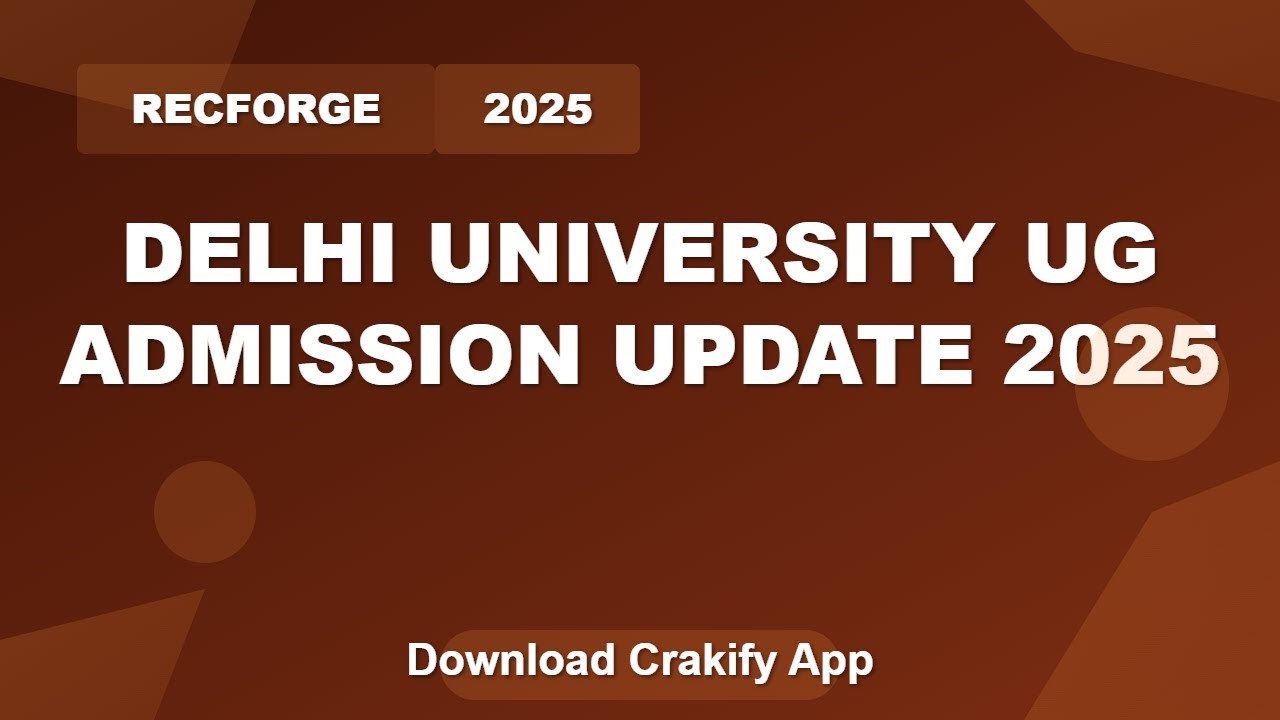 DU UG Admissions 2025: Round 2 Confirmed, Fee Deadline Extended!