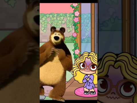 Today The Bear From The Cartoon Masha And The Bear Arrived Avatar World Shorts