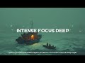 Deep Night Focus Music ~ Immersive Dark Ambient for Work &amp; Study | Stormy Ocean