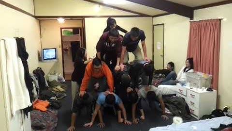 human pyramid FAILed