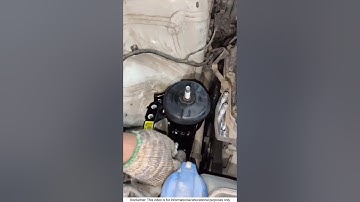 Engine Mounting Replacement Guide 🔧 | Step-by-Step Engine Support Repair #shortsfeed