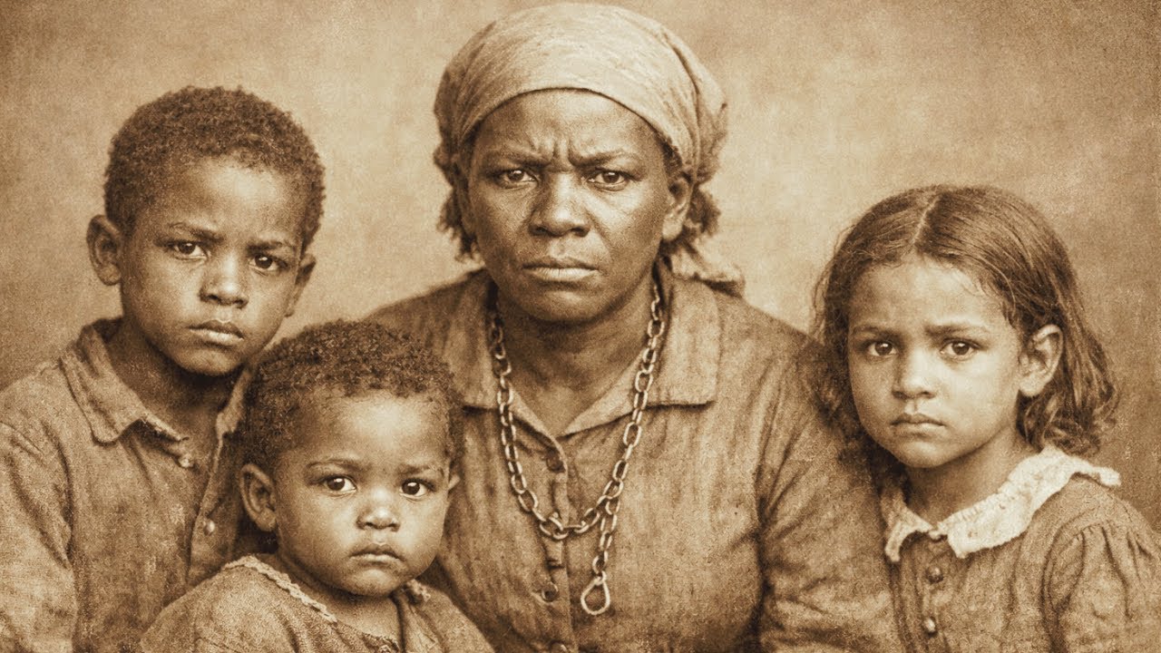 He Sold the Slave’s Children to the Top Bidder — What She Did Next Stunned Everyone