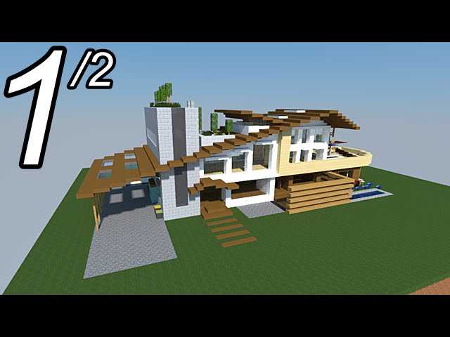 Minecraft Tutoriel Maison Moderne