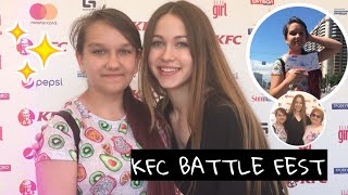 💕🌚 Сфоткалась с Энни Мей ! /KFC BATTLE FEST 💜🌚 / VLOG