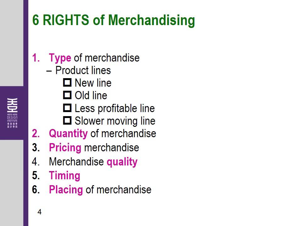 L4a 6 Rights of Merchandising 5 43 - YouTube