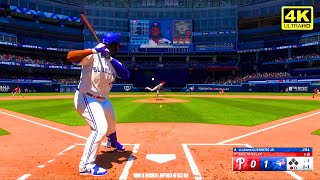 MLB THE SHOW 24 New Official Gameplay Demo 16 Minutes (4K)