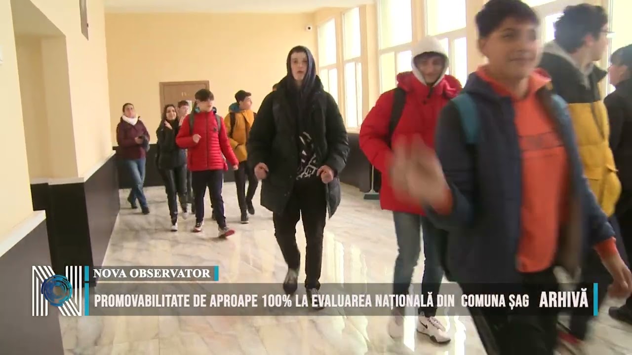 PROMOVABILITATE DE APROAPE 100% LA EVALUAREA NAȚIONALĂ DIN COMUNA ȘAG PROMOVABILITATE DE APROAPE 100% LA EVALUAREA NAȚIONALĂ DIN COMUNA ȘAG