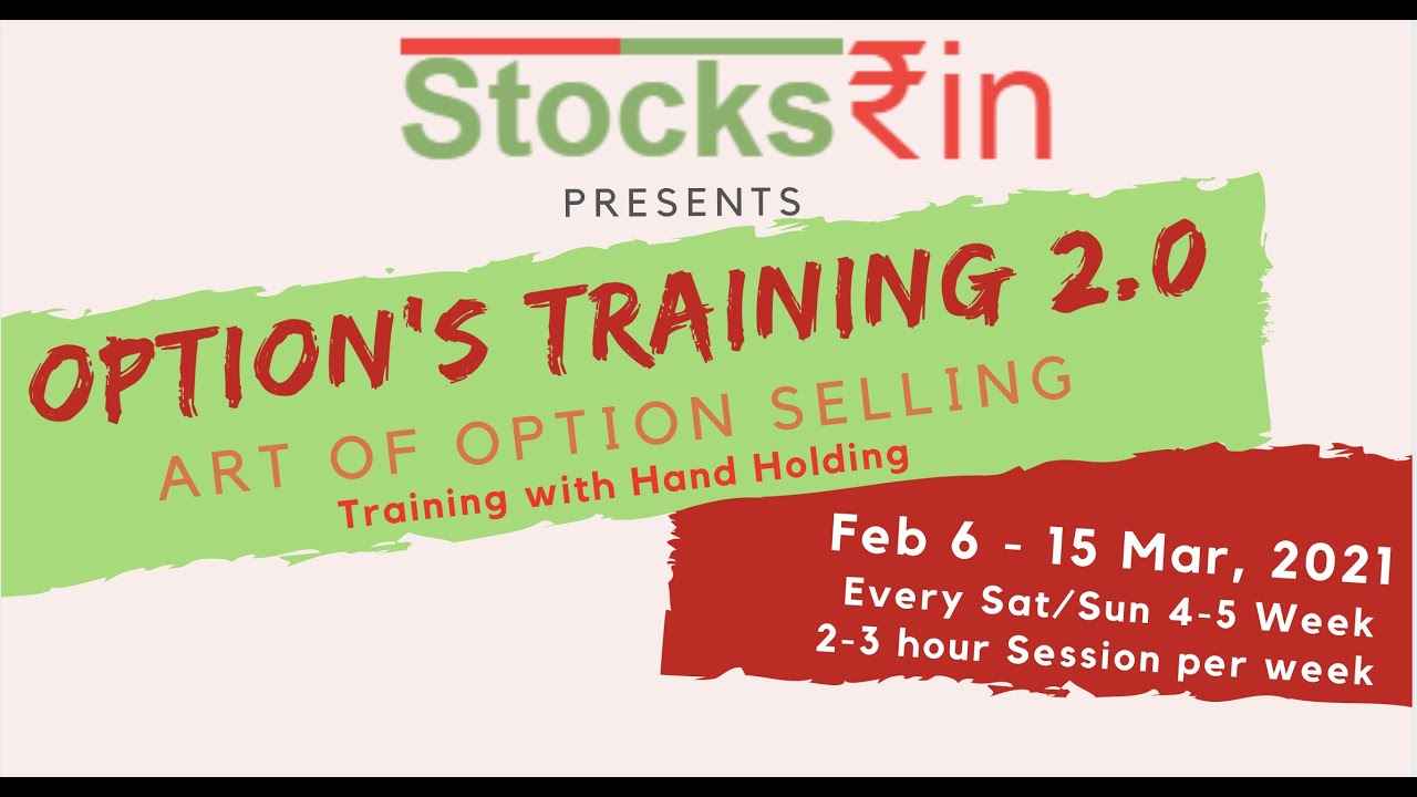 Option Selling WorkShop 2.0 | Stocksrin