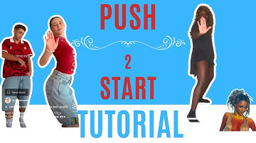 Push 2 Start by Tyla * EASY DANCE TUTORIAL (beginner friendly)