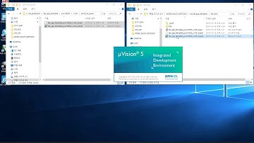 nRF5 SDK example project resconstruction ble_app_template for KEIL
