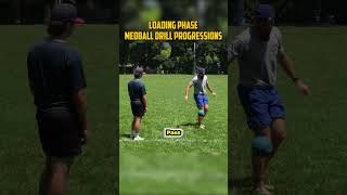 Medball Loading Progressions ~ LESSON | #shorts