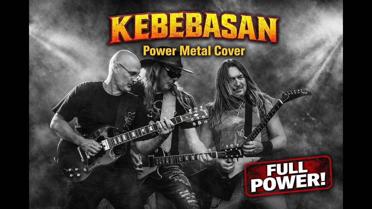 KEBEBASAN (Slow Rock) – POWER METAL | Cover Plus Bawakan dengan Penuh Perasaan