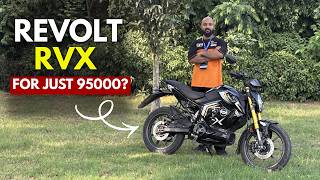 All New Revolt RVX - Feature loaded EV Motorcycle | Worth buying #revolt