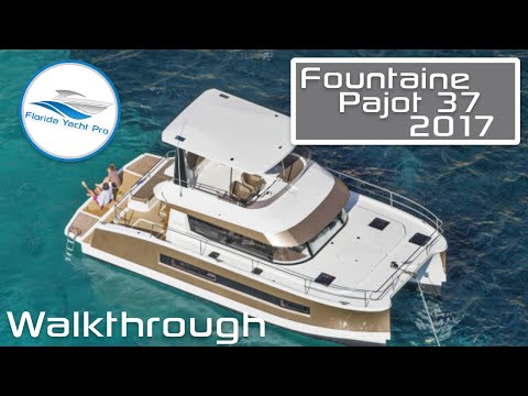 2017 Fountaine Pajot 37 Motor Yacht | Fort Lauderdale | Contact TS@DenisonYachting.com if Looking!