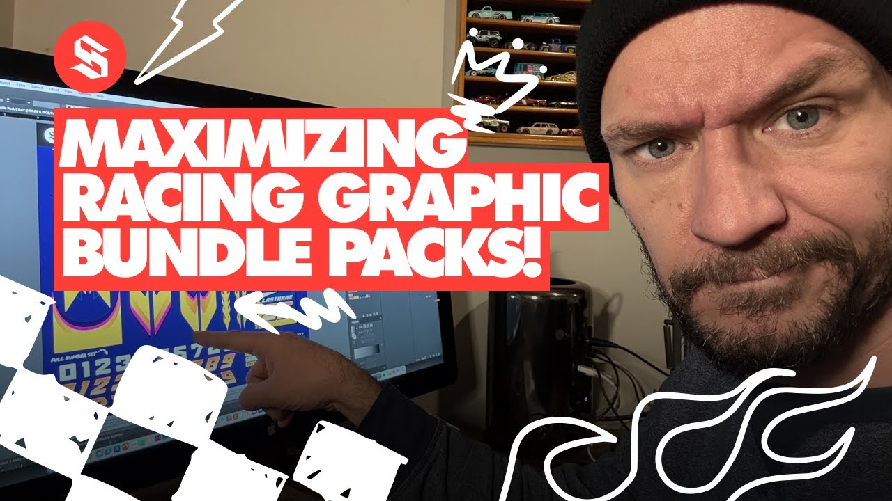 Maximizing use of SRGFX.com Racing Graphic Bundle Packs - YouTube