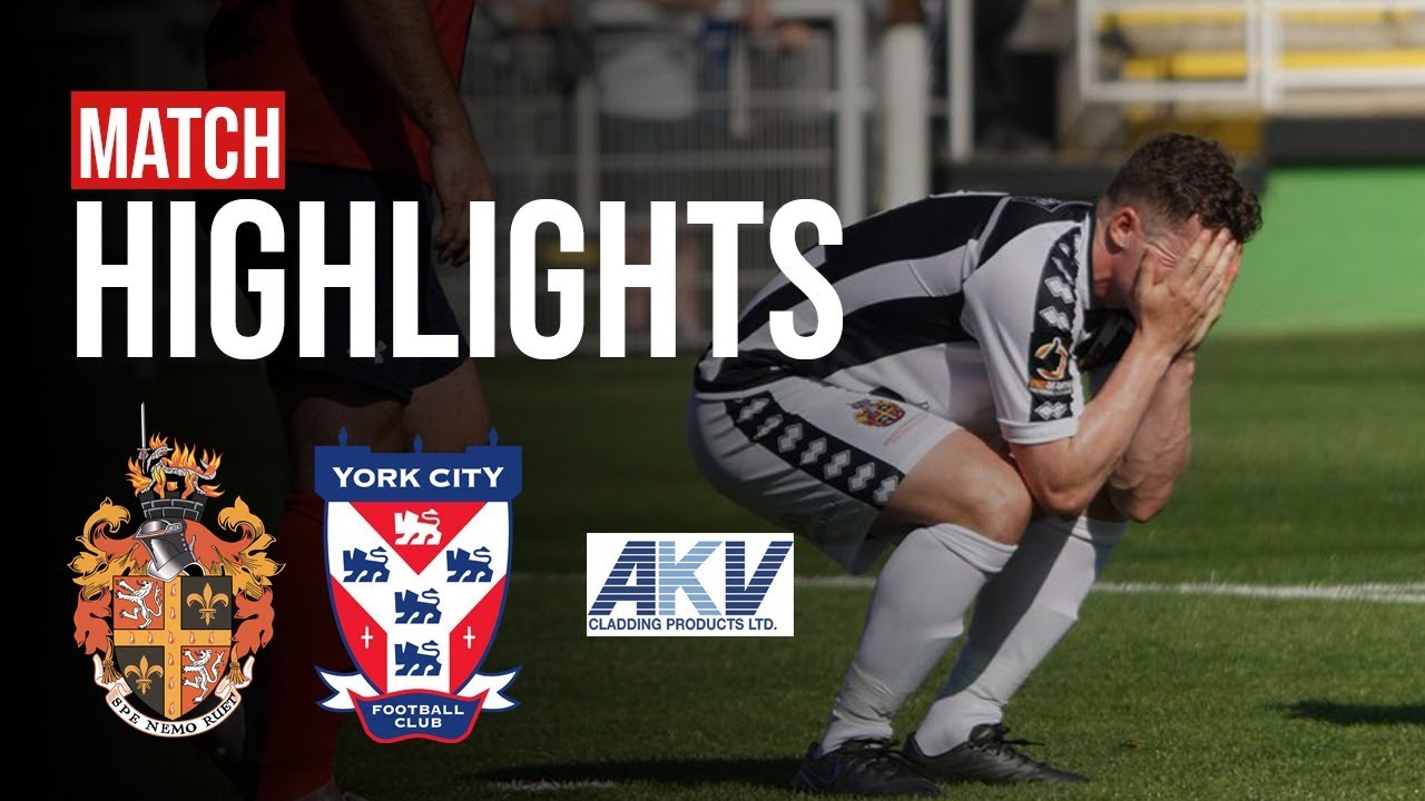 HIGHLIGHTS | Spennymoor Town 1-4 York City | 2019/20