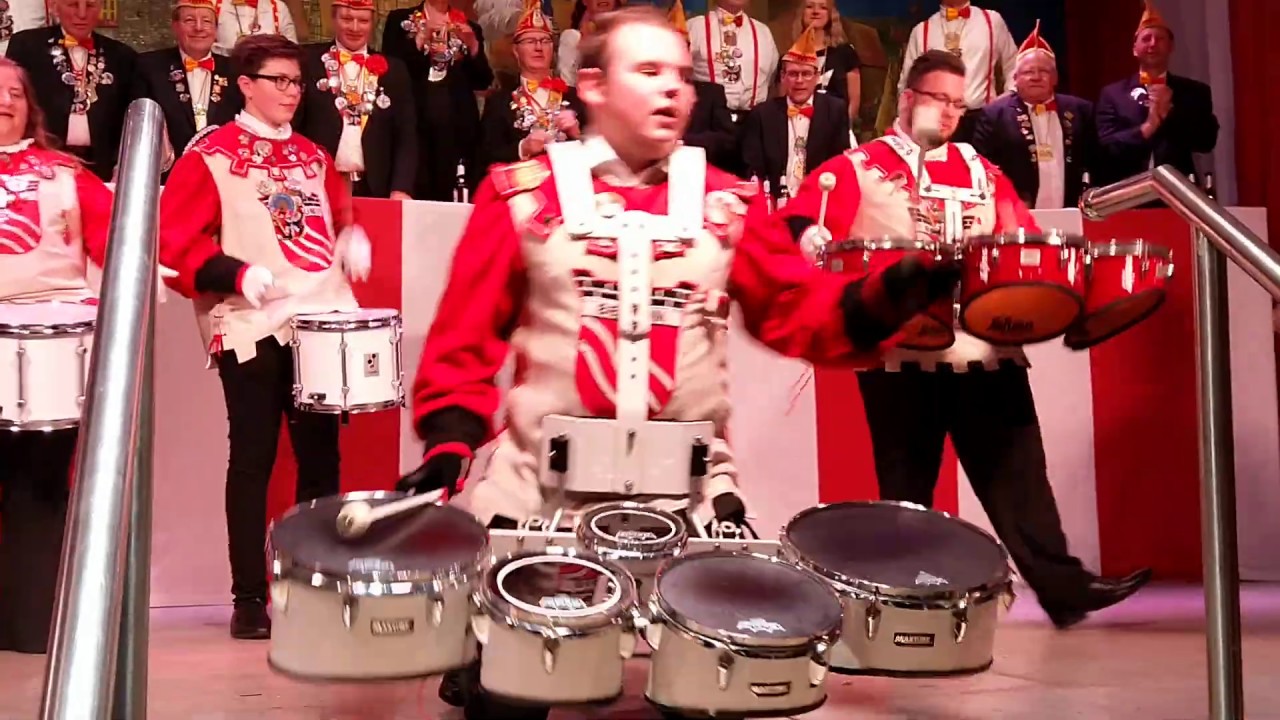 Fanfarenkorps Weiß-Rot Beckum - Wagenbauersitzung 2020 (2/3)