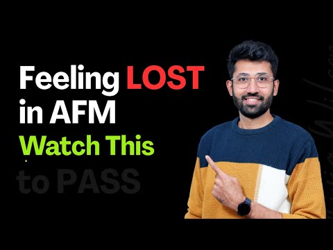 You can still do it! AFM Last Moment Plan to PASS! CA Final AFM