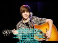 Justin bieber ft chris brown  ladies love me lyrics on screen