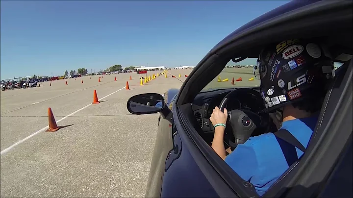 2017 SCCA Solo Nationals Chevy Corvette   Dan Simms