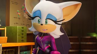 Sonic Prime - Rouge Clip 'You left the door open' HD