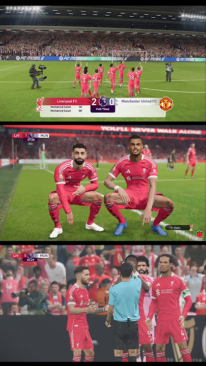 Liverpool vs MU - Realistic Gameplay Mod ⚽ #pes #pes2021 #efootballpes2021 #efootball #fifa #game