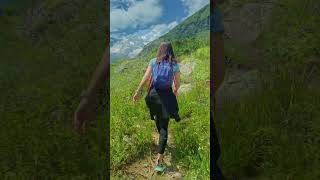 Северная Осетия, ледник Тана #travel #mountains  #motivation #waterfall #adventure #hiking #girl