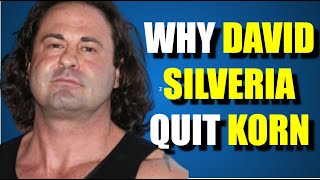 David Silveria: Why The Drummer Left Korn