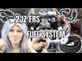remaking fuel system lines in my 1k+HP 2JZ fr-s build
